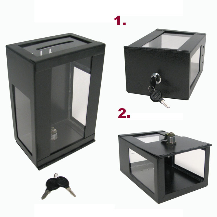 Toke Box with 4 Clear Acrylic Sides