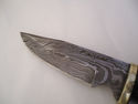 Pioneer Custom Made Damascus Steel Hunting Knife N