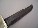 Pioneer Custom Made Damascus Steel Hunting Knife N