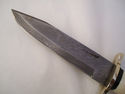 Pioneer Custom Made Damascus Steel Hunting Knife N