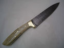 Pioneer Custom Made Damascus Steel Hunting Knife N