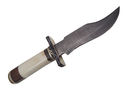  Pioneer Custom Made Damascus Steel Hunting Knife 