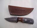 Pioneer Custom Made Damascus Steel"Skinner" Knife 