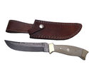 Pioneer Custom Made Damascus Steel Hunting Knife N