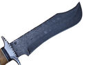 Pioneer Custom Made Damascus Steel Hunting Knife N