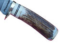 Pioneer Custom Made Damascus Steel Hunting Knife N