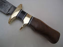 Pioneer Custom Made Damascus Steel Hunting Knife N