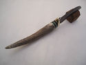 Pioneer Custom Made Damascus Steel Hunting Knife N