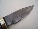  Pioneer Custom Made Damascus Steel Hunting Knife 