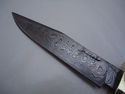  Pioneer Custom Made Damascus Steel Hunting Knife 