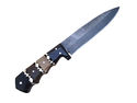 Pioneer Custom Made Damascus Steel Hunting Knife N