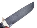 Pioneer Custom Made Damascus Steel Hunting Knife N