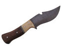 Pioneer Custom Made Damascus Steel Hunting Knife N