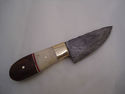 Pioneer Hand Made Damascus Steel Hunting Knife ,Wi