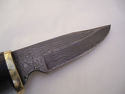 Pioneer Custom Made Damascus Steel Hunting Knife N