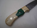 Pioneer Custom Made Damascus Steel Hunting Knife N