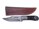 Pioneer Custom Made Damascus Steel Hunting Knife,W