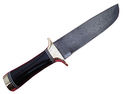 Pioneer Custom Made Damascus Steel Hunting Knife N