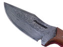 Pioneer Custom Made Damascus Steel Hunting Knife N