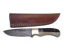 Pioneer Hand Made Damascus Steel Hunting Knife New