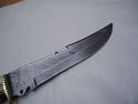 Pioneer Custom Made Damascus Steel Hunting Knife N