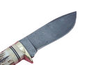 Pioneer Custom Made Damascus Steel Hunting Knife N