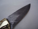 Pioneer Custom Made Damascus Steel Hunting Knife N