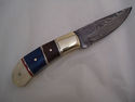 Pioneer Hand Made Damascus Steel Hunting Knife New