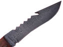 Pioneer Custom Made Damascus Steel Hunting Knife N