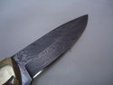 Pioneer Custom Made Damascus Steel Hunting Knife N