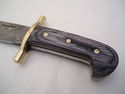 Pioneer Custom Made Damascus Steel Hunting Knife N