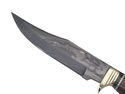  Pioneer Custom Made Damascus Steel Hunting Knife 