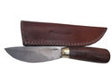 Pioneer Custom Made Damascus Steel Hunting Knife N