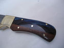 Pioneer Custom Made Damascus Steel Hunting Knife N