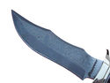 Pioneer Custom Made Damascus Steel Hunting Knife N