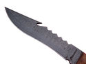 Pioneer Custom Made Damascus Steel Hunting Knife N