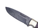 Pioneer Custom Made Damascus Steel Hunting Knife N