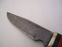 Pioneer Custom Made Damascus Steel Hunting Knife N