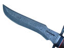 Pioneer Custom Made Damascus Steel Hunting Knife N