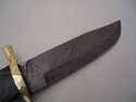 Pioneer Custom Made Damascus Steel Hunting Knife N