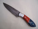 Pioneer Custom Made Damascus Steel Hunting Knife N