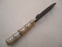 Pioneer Custom Made Damascus Steel Hunting Knife N