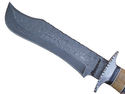 Pioneer Custom Made Damascus Steel Hunting Knife N