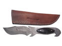 Pioneer Custom Made Damascus Steel Hunting Knife N