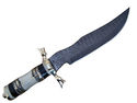 Pioneer Custom Made Damascus Steel Hunting Knife N