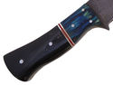 Pioneer Custom Made Damascus Steel Hunting Knife N