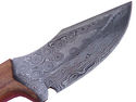 Pioneer Custom Made Damascus Steel Hunting Knife N