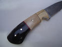 Pioneer Custom Made Damascus Steel Hunting Knife N