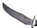  Pioneer Custom Made Damascus Steel Hunting Knife 