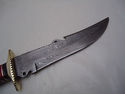 Pioneer Custom Made Damascus Steel Hunting Knife N